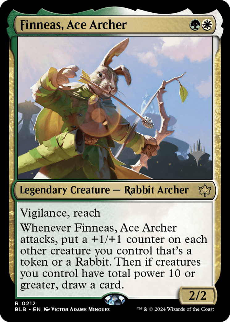 Finneas, Ace Archer (0212) (Promo Pack) - Foil
