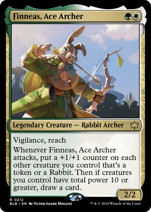 Finneas, Ace Archer (0212) (Promo Pack) - Foil