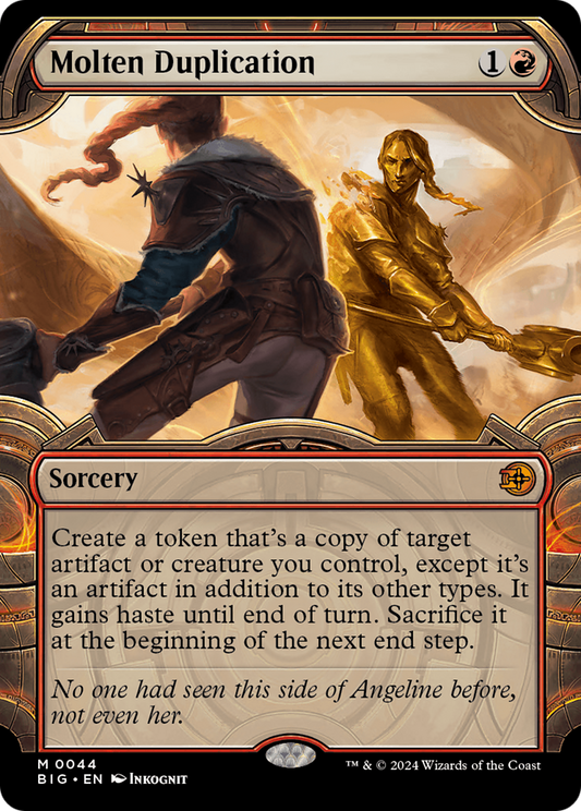 Molten Duplication (0044) (Showcase) - Foil