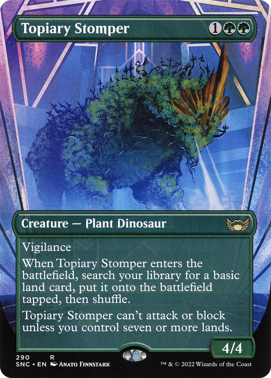 Topiary Stomper (290) (Borderless) - Foil