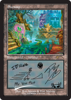 Swamp (1192) (Showcase) - Foil