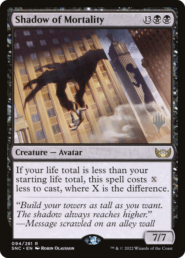 Shadow of Mortality (094) (Promo Pack) - Foil