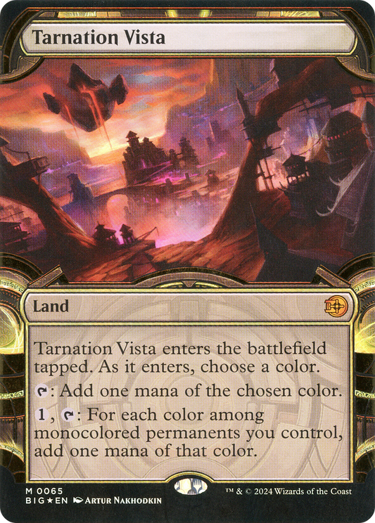 Tarnation Vista (0065) (Showcase) - Raised Foil