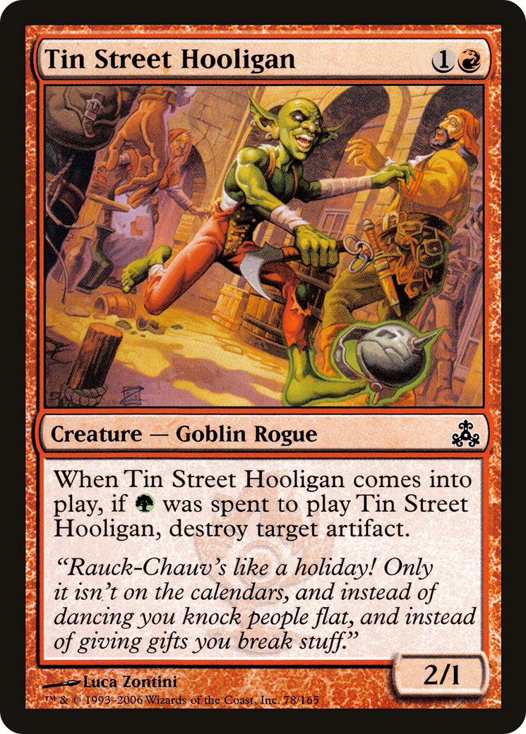 Tin Street Hooligan - Foil