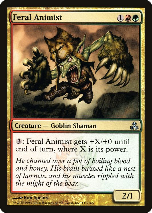 Feral Animist - Foil