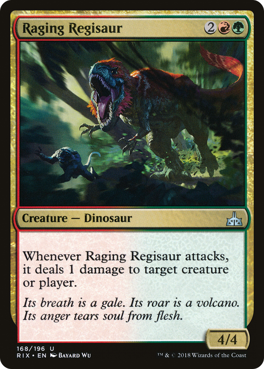 Raging Regisaur - Foil