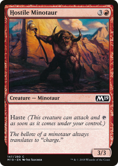 Hostile Minotaur - Foil