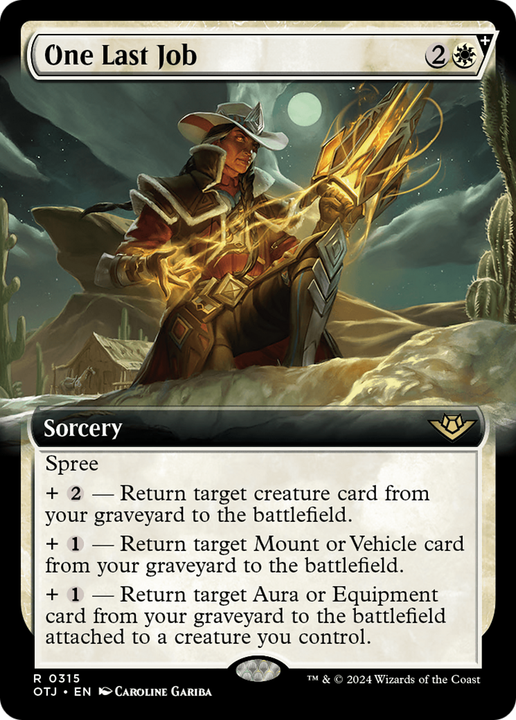 One Last Job (0315) (Extended Art) - Foil