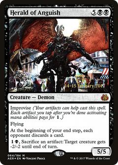 Herald of Anguish (064) (Prerelease) - Foil
