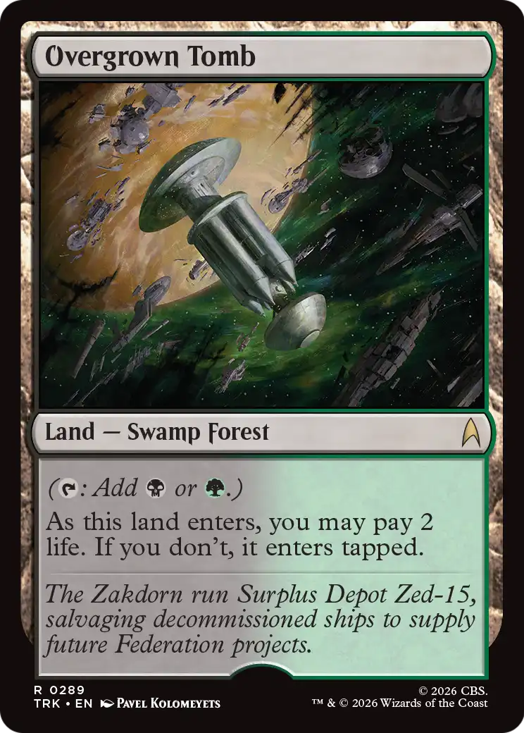 Overgrown Tomb (TRK) - Foil