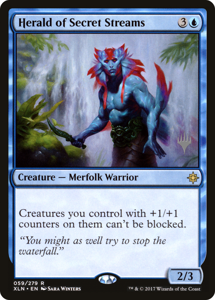 Herald of Secret Streams (059) (Promo Pack) - Foil