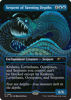 Serpent of Yawning Depths (1489) (Borderless)