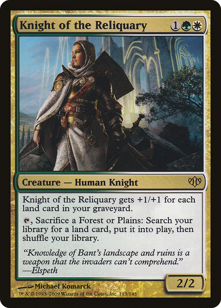 Knight of the Reliquary - Foil