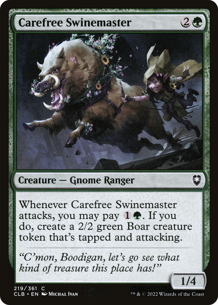 Carefree Swinemaster - Foil