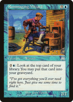 Rummaging Wizard - Foil