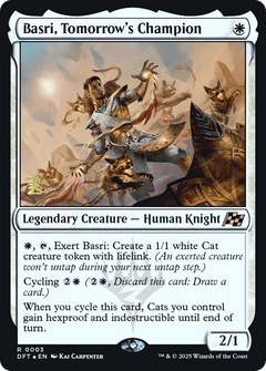 Basri, Tomorrow's Champion (0003) (Prerelease) - Foil