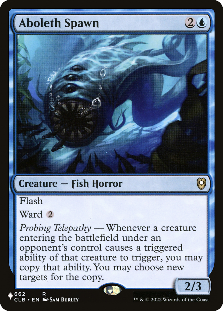 Aboleth Spawn (CLB-662) (PLST)