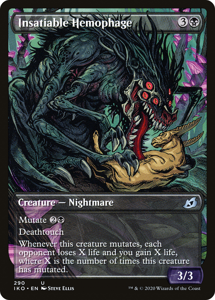 Insatiable Hemophage (290) (Showcase) - Foil