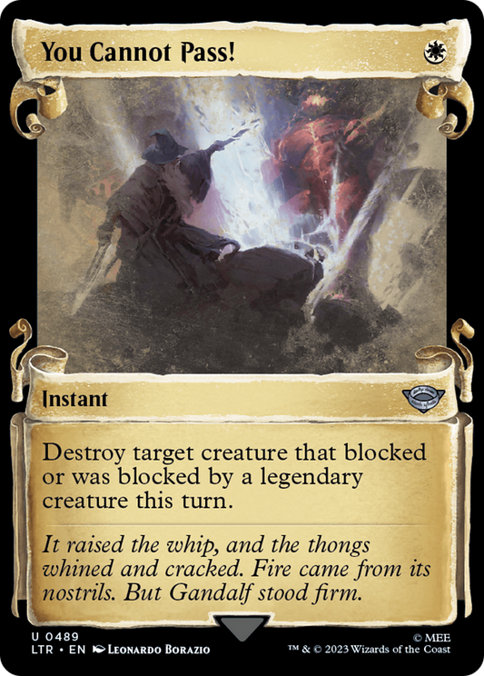 You Cannot Pass! (0489) (Showcase)