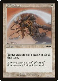Off Balance - Foil