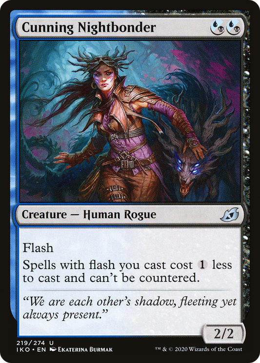 Cunning Nightbonder - Foil