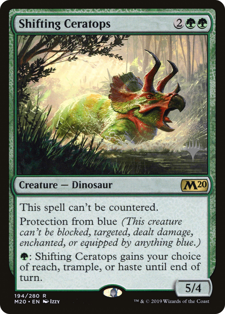 Shifting Ceratops (194) (Promo Pack) - Foil