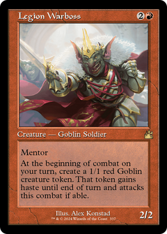 Legion Warboss (0337) (Retro Frame) - Foil