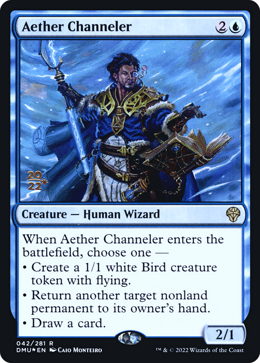 Aether Channeler (042) (Prerelease) - Foil
