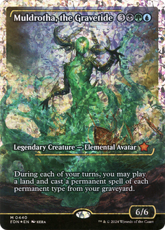 Muldrotha, the Gravetide (0440) (Showcase) - Fracture Foil