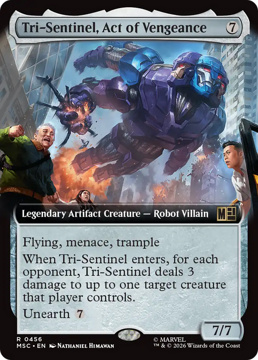 Tri-Sentinel, Act of Vengeance (0456) (Extended Art) (MSC)