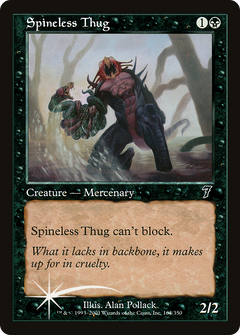 Spineless Thug - Foil