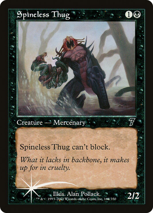 Spineless Thug - Foil