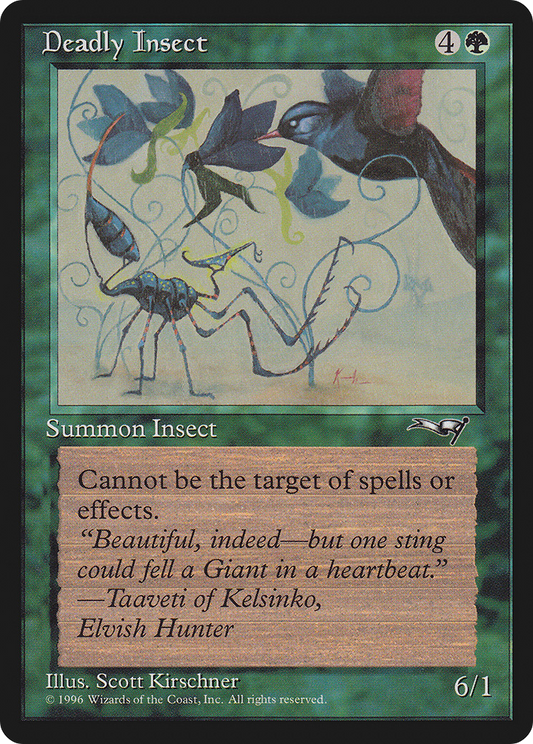 Deadly Insect (Bird)