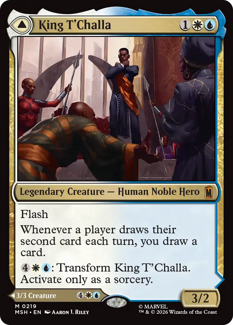 King T'Challa // Black Panther, Hope Enduring (0219) (MSH)