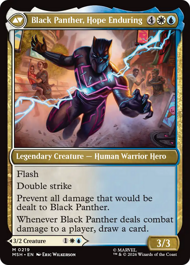 King T'Challa // Black Panther, Hope Enduring (0219) (MSH) - Foil