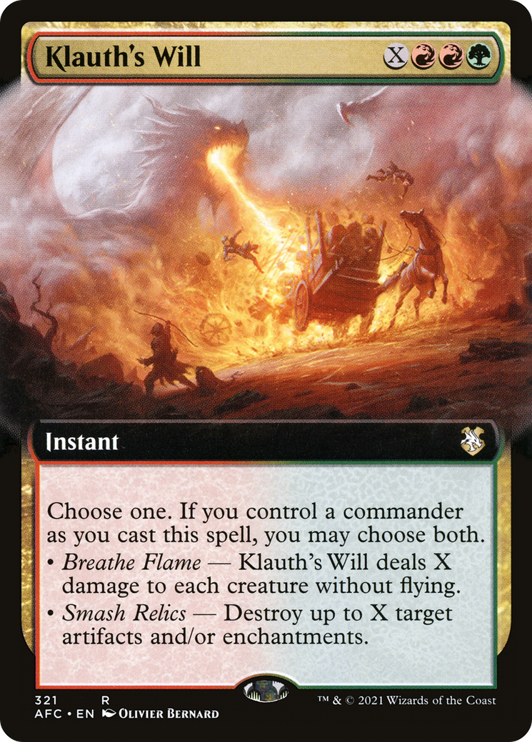 Klauth's Will (321) (Extended Art)