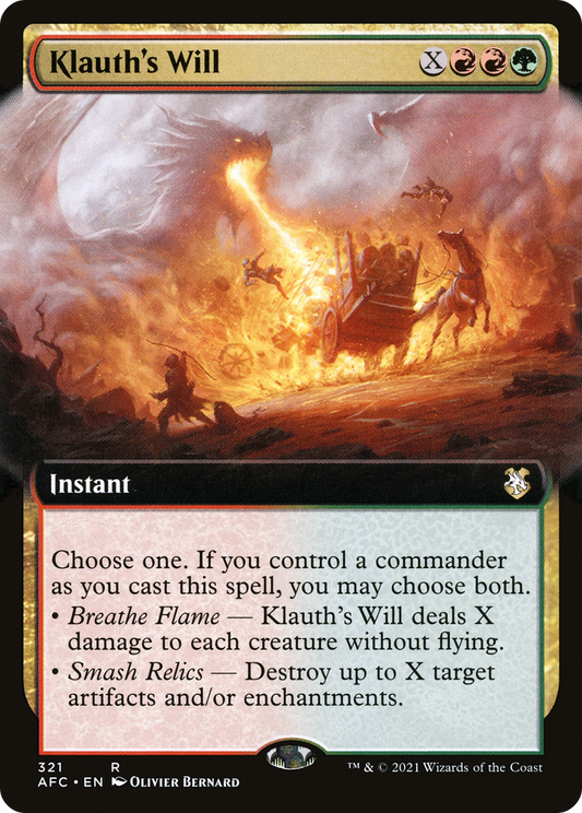 Klauth's Will (321) (Extended Art)