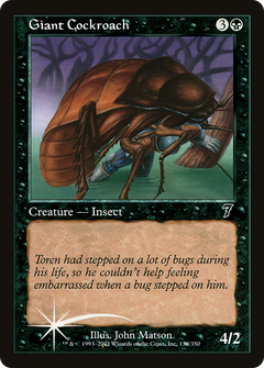 Giant Cockroach - Foil