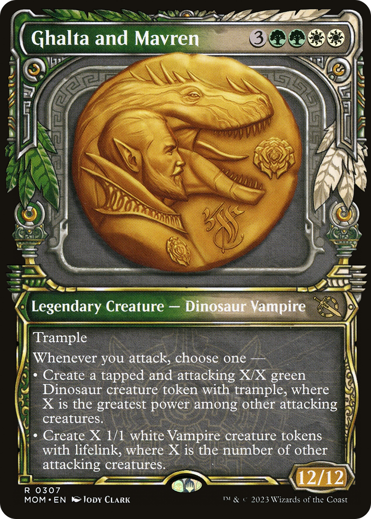 Ghalta and Mavren (0307) (Showcase) - Foil