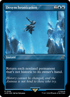 Desynchronization (0189) - Foil Etched