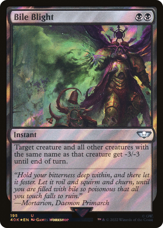 Bile Blight - Surge Foil