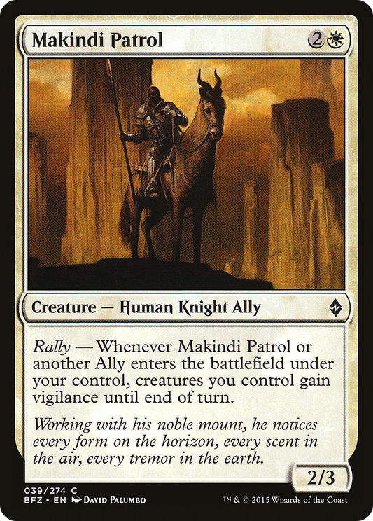 Makindi Patrol - Foil