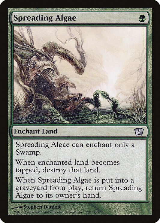 Spreading Algae - Foil