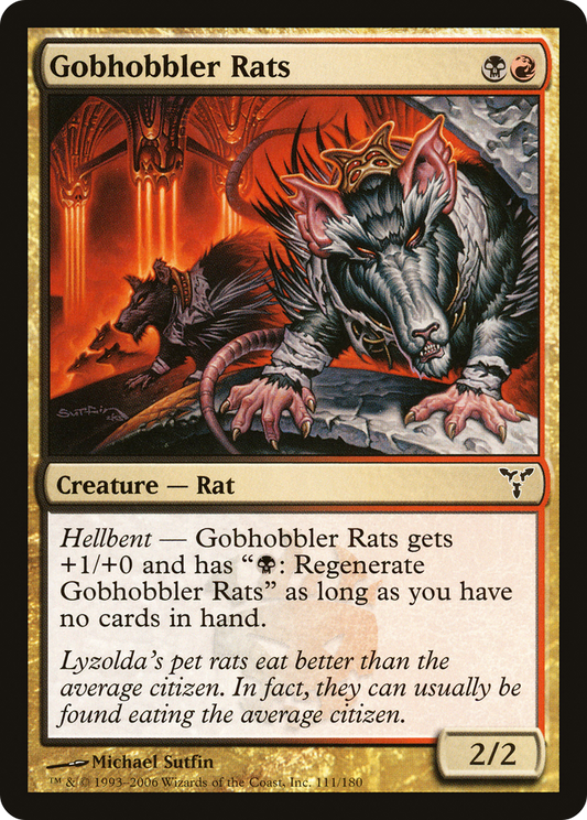 Gobhobbler Rats - Foil