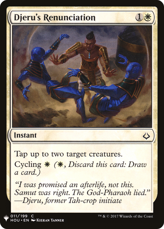 Djeru's Renunciation