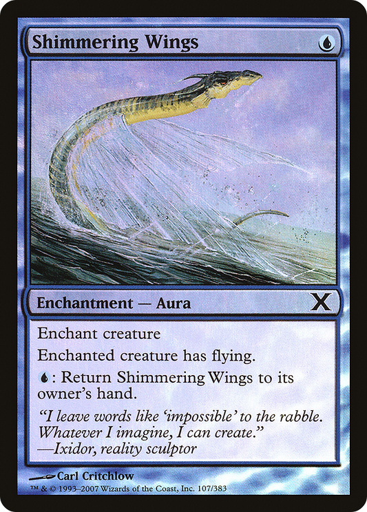 Shimmering Wings - Foil