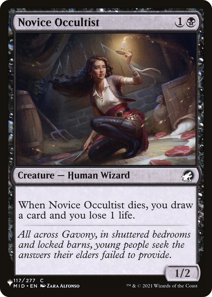 Novice Occultist (MID-117) (PLST)