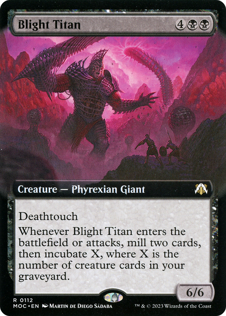 Blight Titan (0112) (Extended Art)