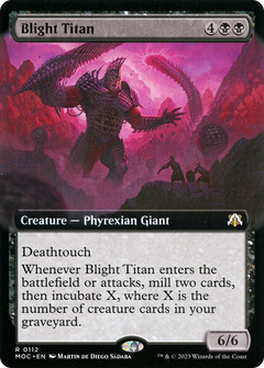Blight Titan (0112) (Extended Art)