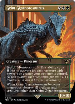 Grim Giganotosaurus (0011) (Borderless)